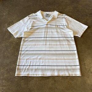 2000s avirex striped skater polo‎